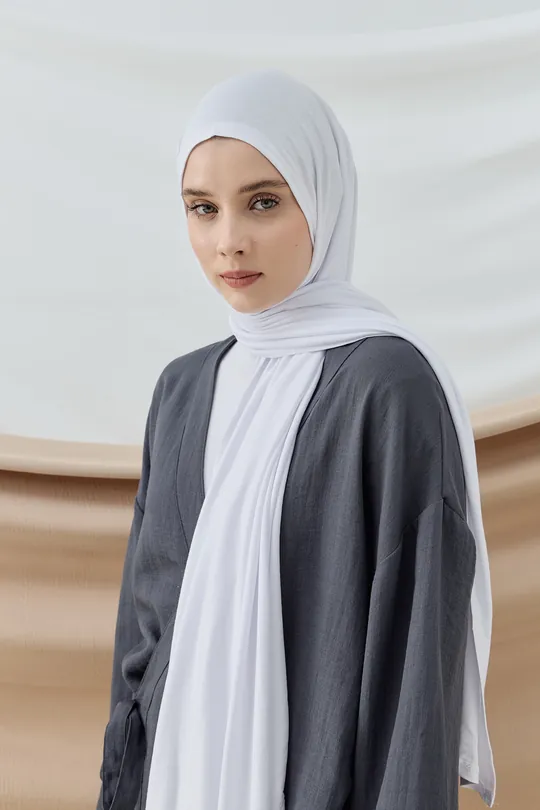 Penye Şal-BEYAZ