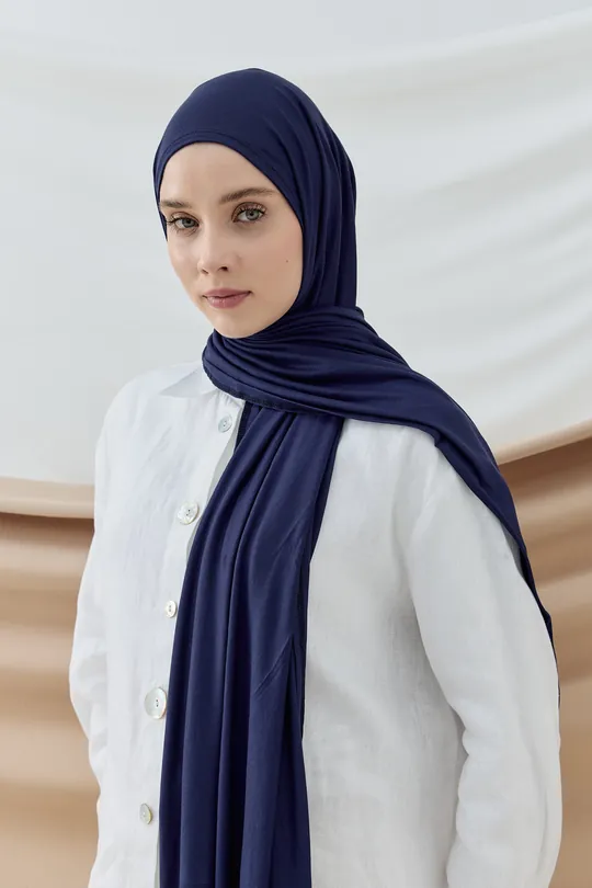 Penye Şal-LACİVERT