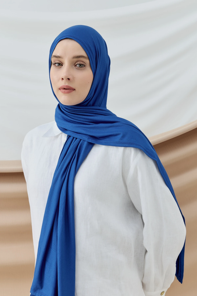 Penye Şal-SAKSMAVİ