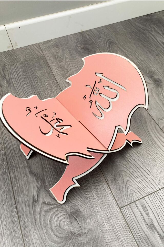 Ahşap Çocuk Rahle Büyük Boy-Pembe